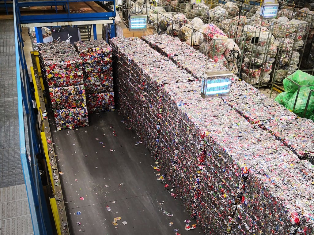 Returpack i Norrköping. Foto