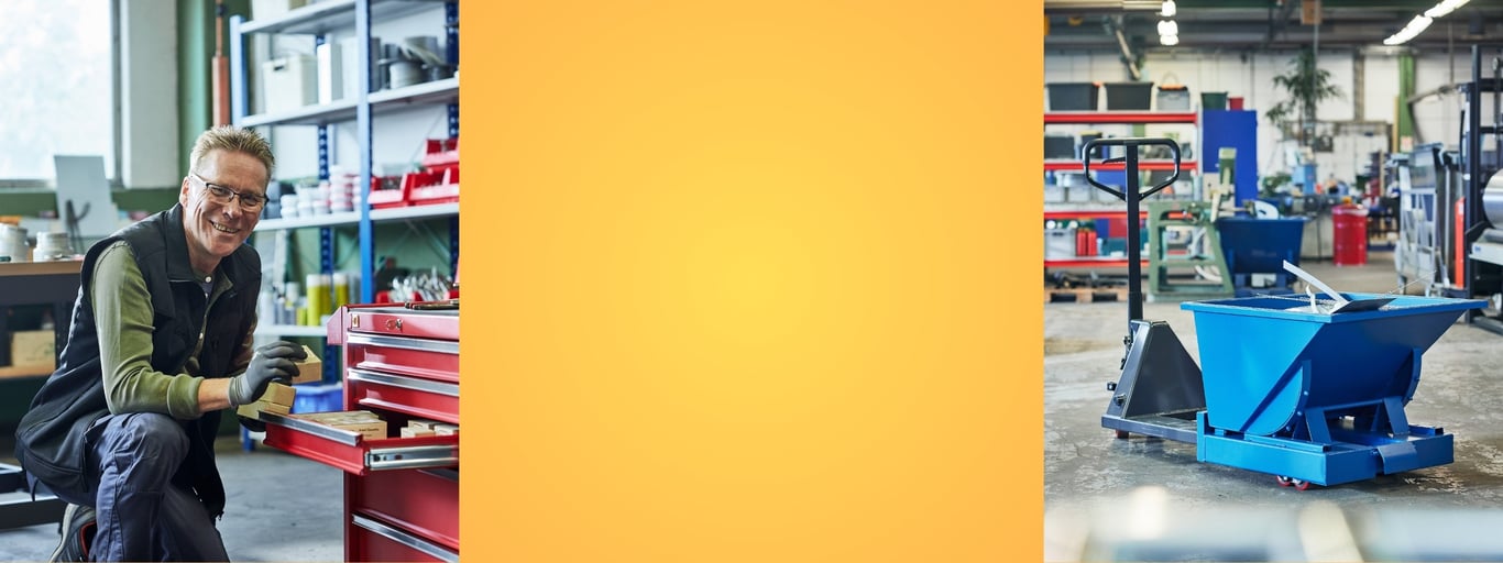 Kampanjprodukter för verkstad, lager och industri från Cowb