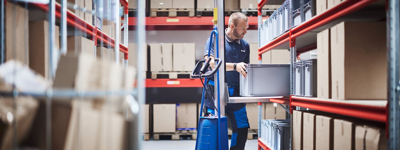 Slik tar du riktige mål for pallereoler & lagerhyller