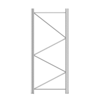 Gavel till pallställ, 2500x1100, 9500 kg