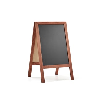 A-bukk, H910 B540 mm, tavlestr. 700x500 mm, treramme