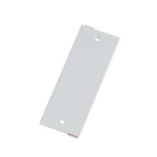 Täckbricka front, till klädskåp, 2-pack för mekanisk ventilation, ljusgrå