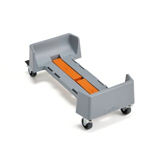 Vagn för avfallsbehållare, 1x60 liter