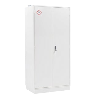 Kjemikalieskap, brannisolert, elektronisk lås, H2095 B1000 D450 mm