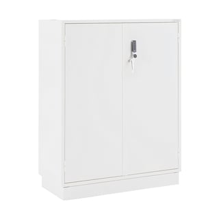 Kjemikalieskap, brannisolert, elektronisk lås, H1295 B1000 D450 mm