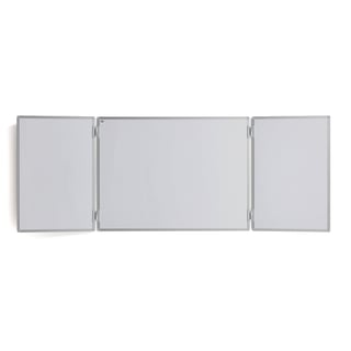 Presentationstavla, 3-delad, 2400x900 mm