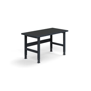 Arbetsbänk, 1500x760mm, 300 kg, med skyddsmatta