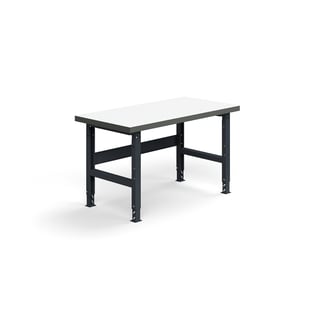 Arbetsbänk, 1500x760mm, 600 kg, högtryckslaminat