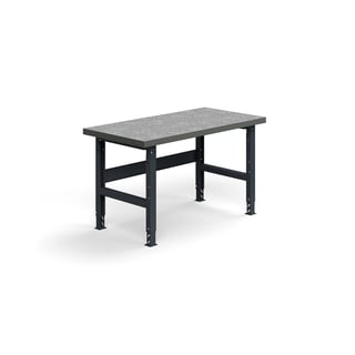 Arbetsbänk, 1500x760mm, 600 kg, vinyl