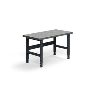 Arbetsbänk, 1500x760mm, 600 kg, vinyl
