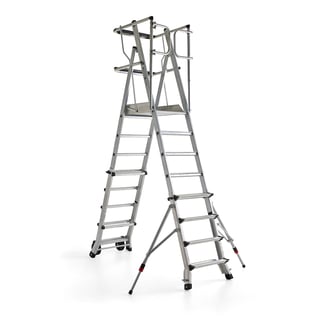 Arbetsplattform, 5-8 steg, 1190-1890 mm