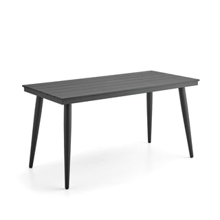 Rektangulärt bord, 1400x700 mm, svart