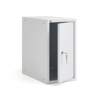 Verdiskap, hvit stamme, hvit dør, H450 B250 D400 mm