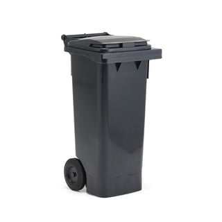 Avfallsbeholder, 80 l, grå