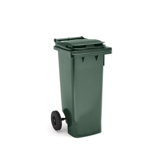 Avfallskärl, 80 liter, mörkgrön