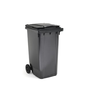 Avfallsbeholder, 240 liter, grå