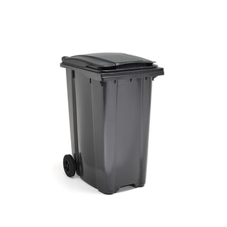 Avfallsbehållare, 360 liter, grå