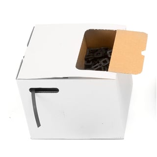 PP-band, 12 mm, 1000 m, inklusive plastspännen