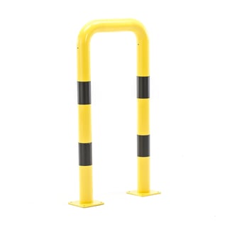 Påkörningsskydd, rak, Ø89 mm, 1200X600 mm