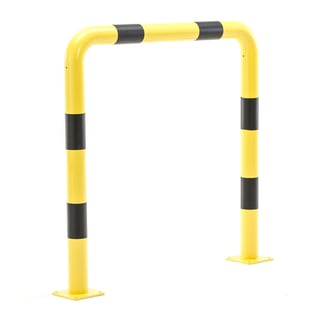 Påkörningsskydd, rak, Ø89 mm, 1200X1200 mm