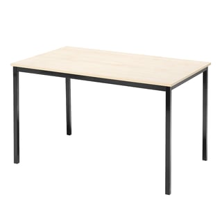 Bord, 1200x800 mm, björklaminat, svart