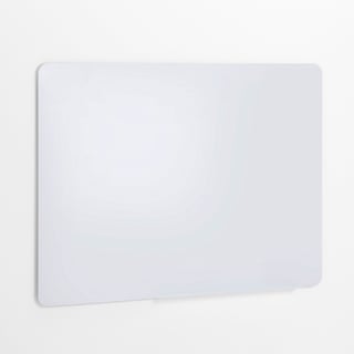 Glasstavle, magnetisk, H900 B1200 mm, hvit
