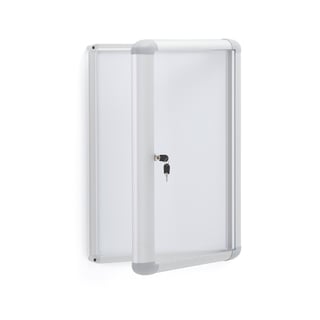 Låsbart skyltskåp, för inomhusbruk, 690x595 mm