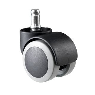 Lettrullende hjul til kontorstol, 5-pk.