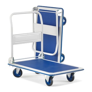 Platåvogn, sammenleggbar, 300 kg, 905x610 mm