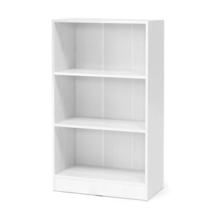 Bokhylla, 1325x760x415 mm, vit laminat