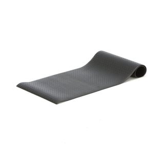 Arbetsplatsmatta, bredd: 610 mm, måttbeställd, svart