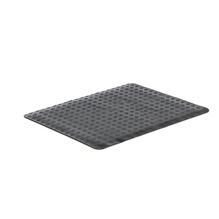 Arbetsplatsmatta, 1400x1000 mm, nitrilgummi, svart