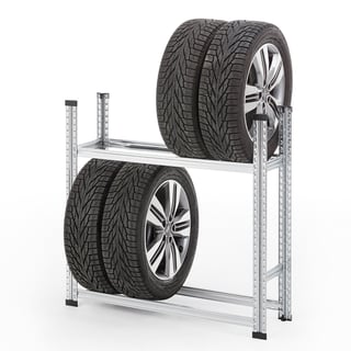 Däckställ, 2 plan, 1050x1120x320 mm