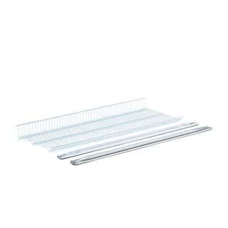 Trådhylle til butikkreol, B1200 D400 mm