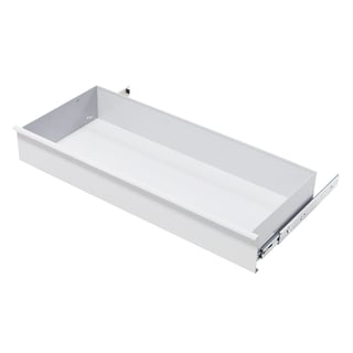 Utdragbar låda till hyllställ med öppna gavlar, 1000x500 mm