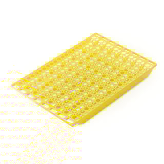 Hyllplan till hyllställ, plast, 1200x500 mm, gul