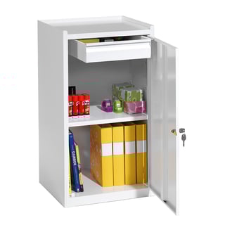 Verktøyskap, H900 B500 D450 mm, hvit