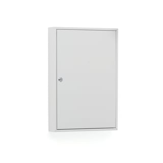 Nyckelskåp, 550x380x80 mm, 50 krokar, nyckellås