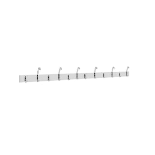 Kroklist, 12 krokar, 2000 mm, grå