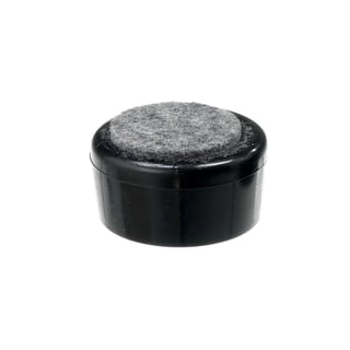 Filtkledd plastfot, Ø 25mm