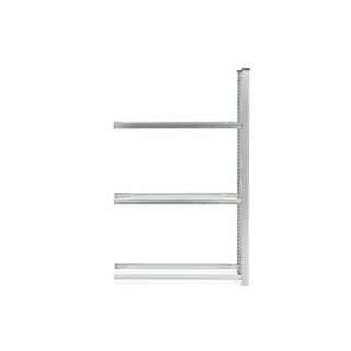 Däckställ, påbyggnadssektion, 3 plan, 2000x1210x400 mm