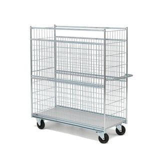 Paketvagn, 1400x600 mm, H=1690 mm, 300 kg