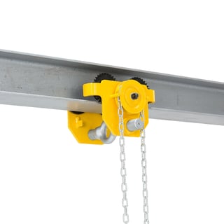 Balkvagn, Kättingdriven 2000 kg, 66-220mm, 2,9 meter manöverkätting