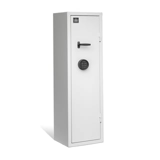 Inbrottsklassat nyckelskåp, elkodlås, 1250x380x280 mm, 140 krokar