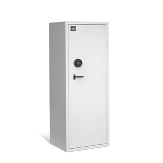 Sertifisert nøkkelskap, H1500 B550 D400 mm, 372 kroker, kodelås