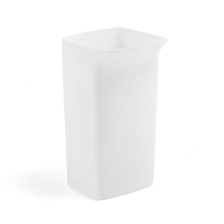 Oppsamlingsbeholder, 40 l, hvit