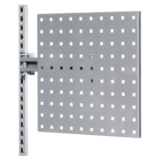 Ledbar arm med verktygspanel, 370x370 mm