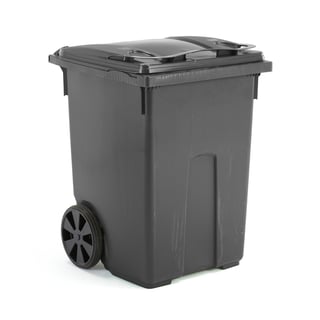 Sopkärl, 370 liter, grå