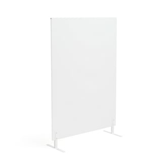 Skärmvägg, B 1000 x H 1480 mm, vit