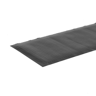 Arbetsplatsmatta, bredd: 910 mm, måttbeställd, svart